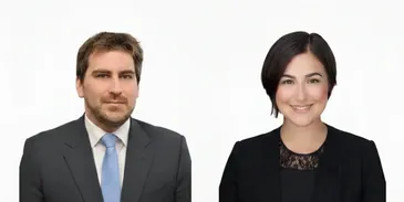 Gabriel Aubert Desjardins and Fernanda Torres together